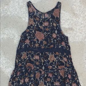 American Eagle Floral Tank Top